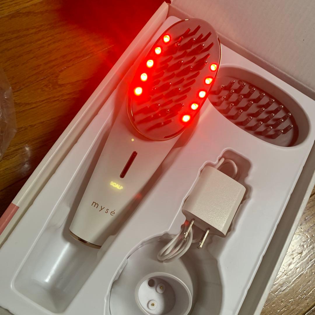 YA-MAN 中古品myse スカルプリフト美顔器 EMS機能付き頭皮