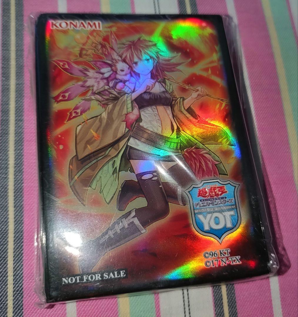 遊戯王 ヒータ yot 精霊術 スリーブ 未開封 プロテクター