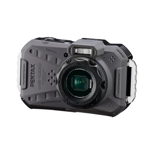ペンタックス PENTAX WG-1000 グレー 本格防水デジタルカメラ po
