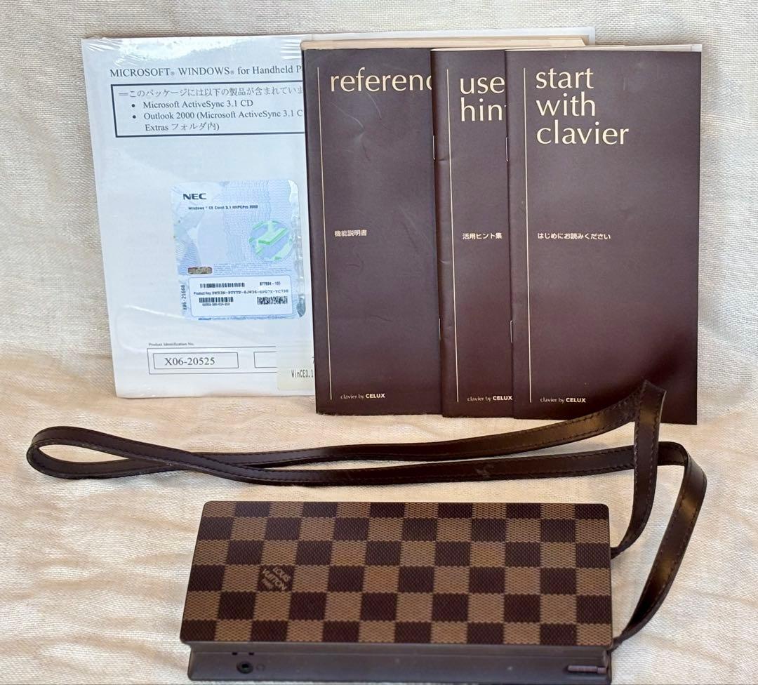 お値下げ✨ルイ・ヴィトン CELUX ダミエ クラヴィエPC レア品