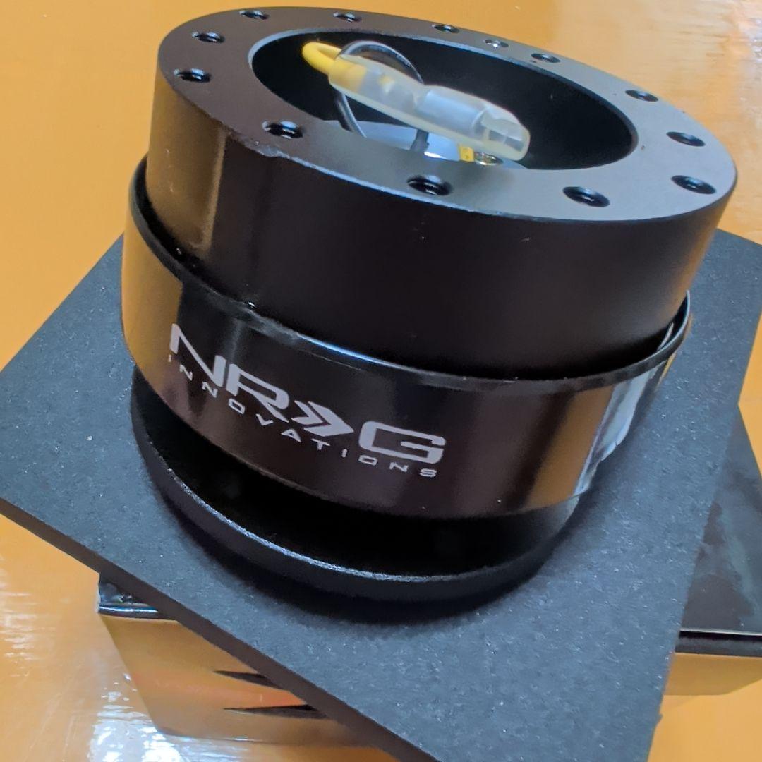 NRG SRK-200BK ステアリングハブ ブラック チン音