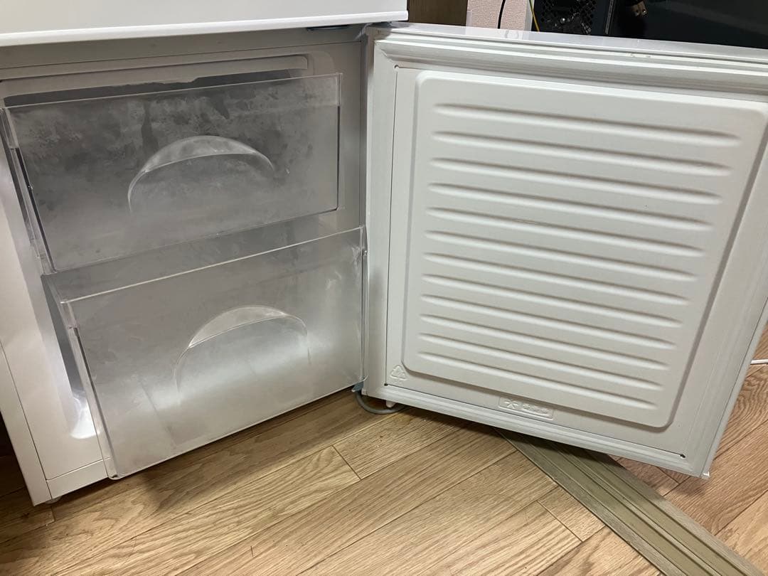 ニトリ　冷蔵庫　白　NTR-106WH 106L 2024年製