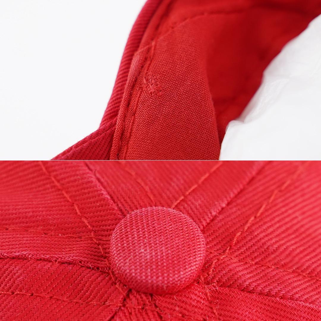 Marlboro マルボロ 帽子 キャップ ロゴ 刺繍 90s 赤 18397