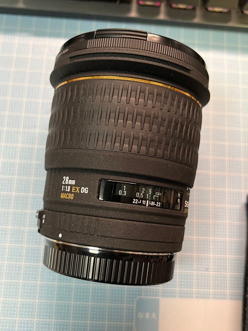 レンズ(単焦点) 28mm F1.8 EX DG ASPHERICAL MACRO (canon)