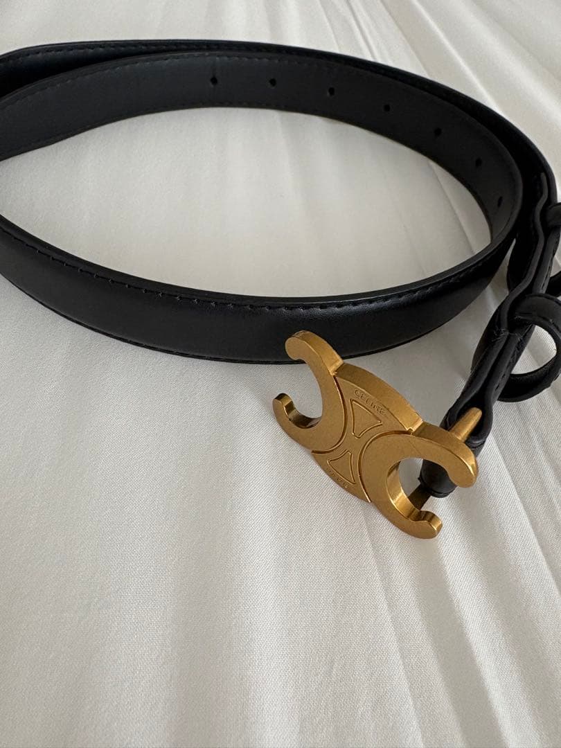 CELINE ブラックベルト