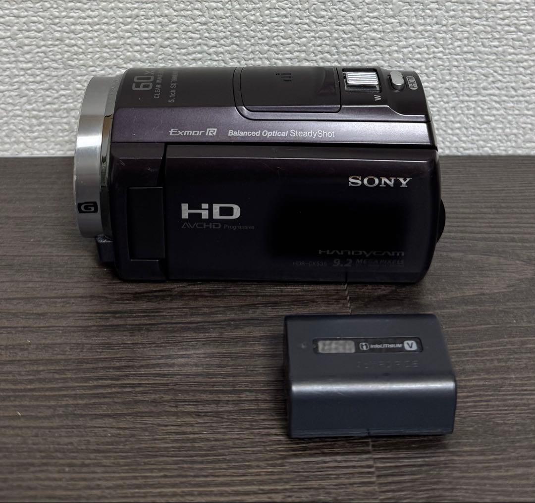 SONY HDR-CX535 ハイビジョン ビデオカメラ