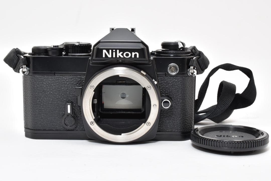 超美品 NIKON FE ブラック フィルムカメラ　モルト新品交換済 H001