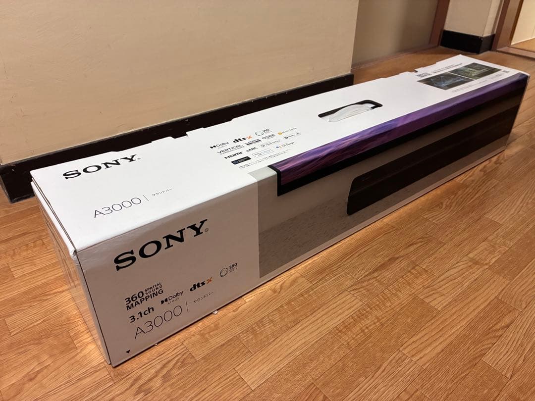 SONY サウンドバー　HT-3000A