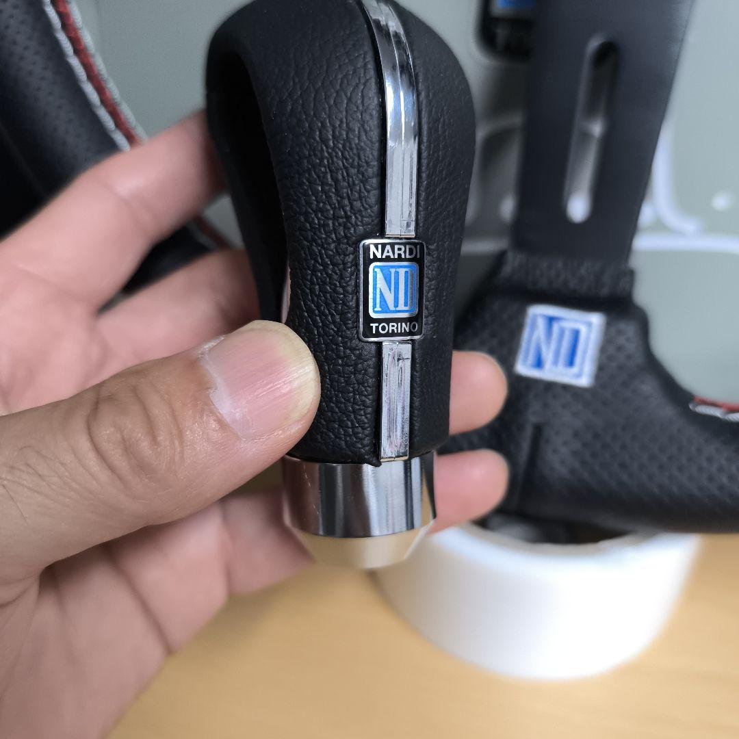 ナルディNARDI タイプ 350mm 70mmディープコーン シフトノブセット