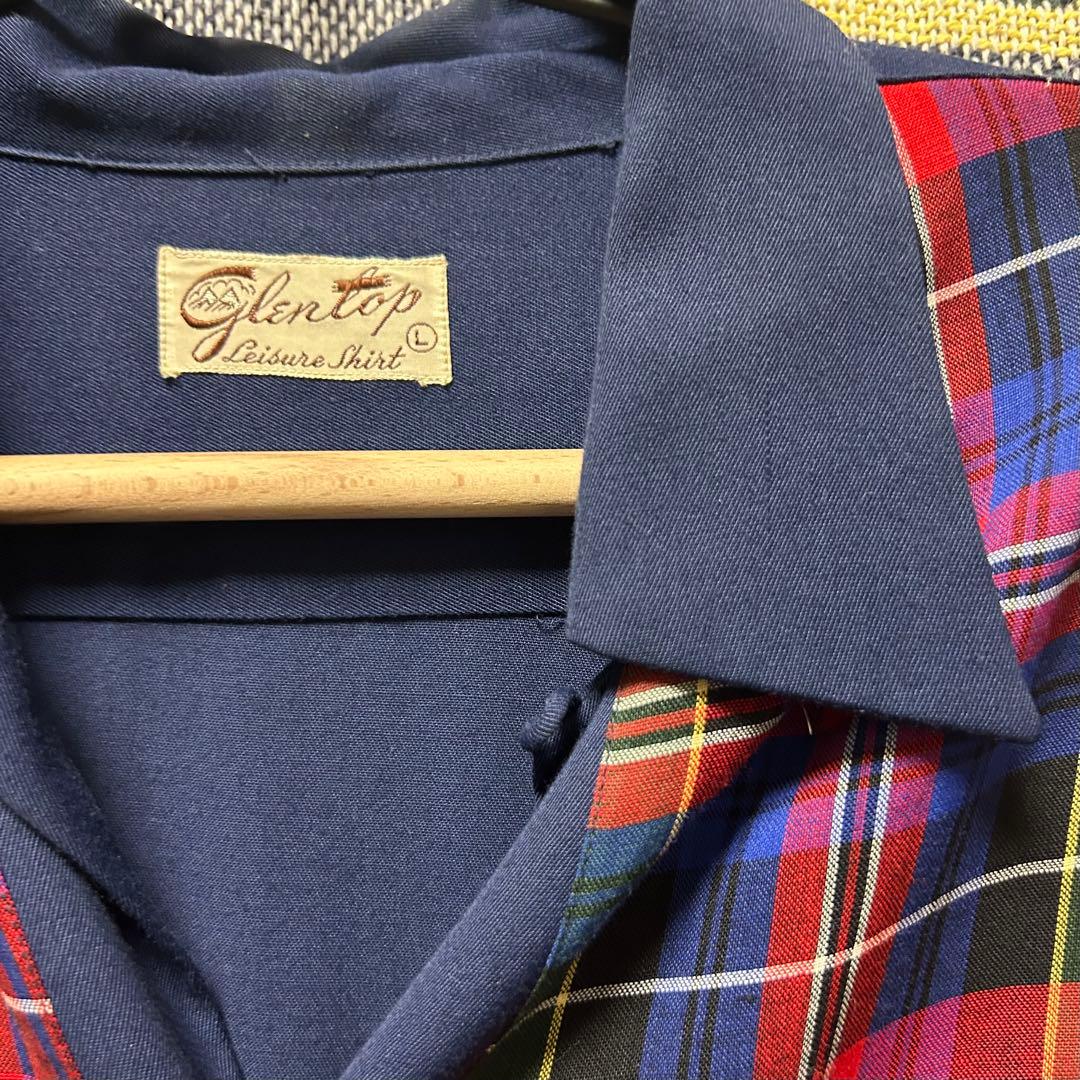 ほ*る様 50s レーヨンギャバシャツジャケット