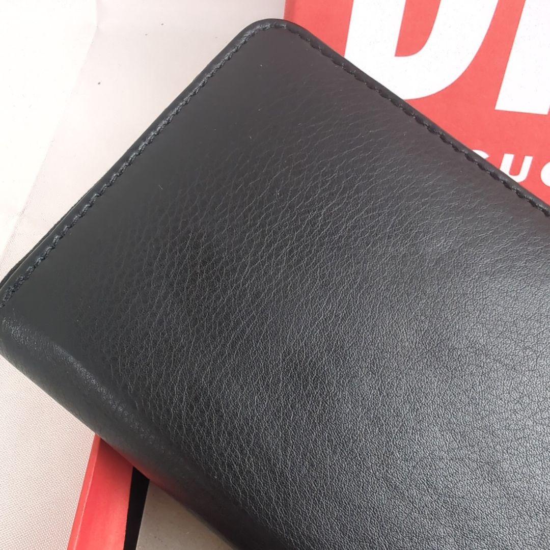【美品】DIESEL ディーゼル 長財布 D ロゴ ジッピー ラウンド ジップ