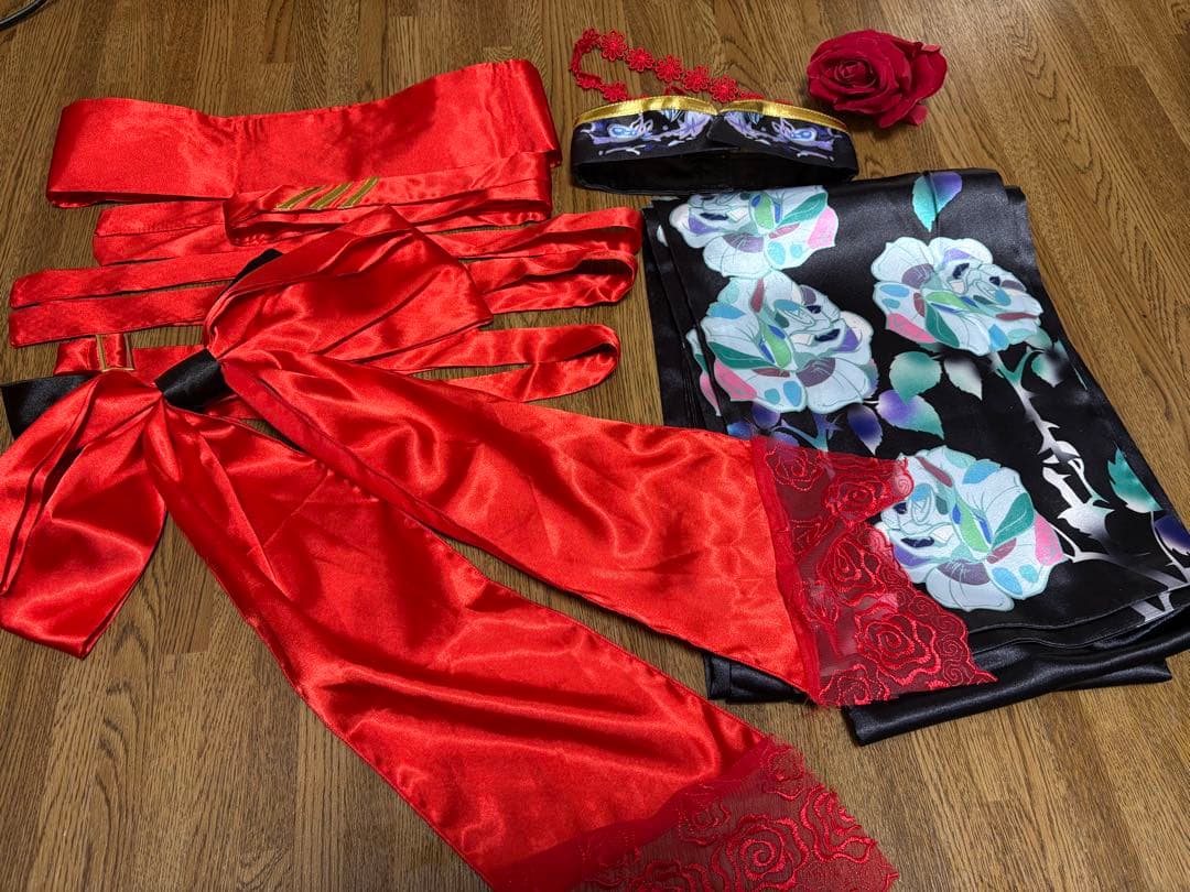 NIKKE 紅蓮 ブラックシャドウ コスプレ衣装＋ウィッグ