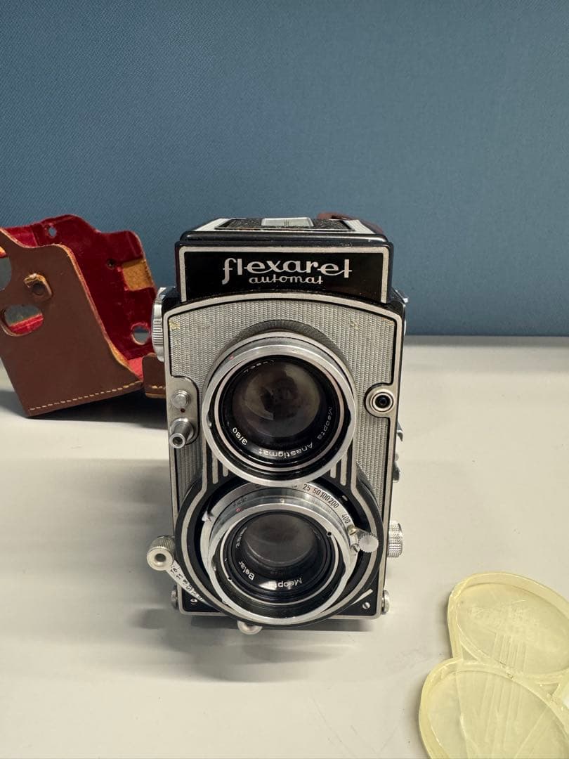 【現像確認済み、完動品】Flexaret Automat VII 二眼レフカメラ