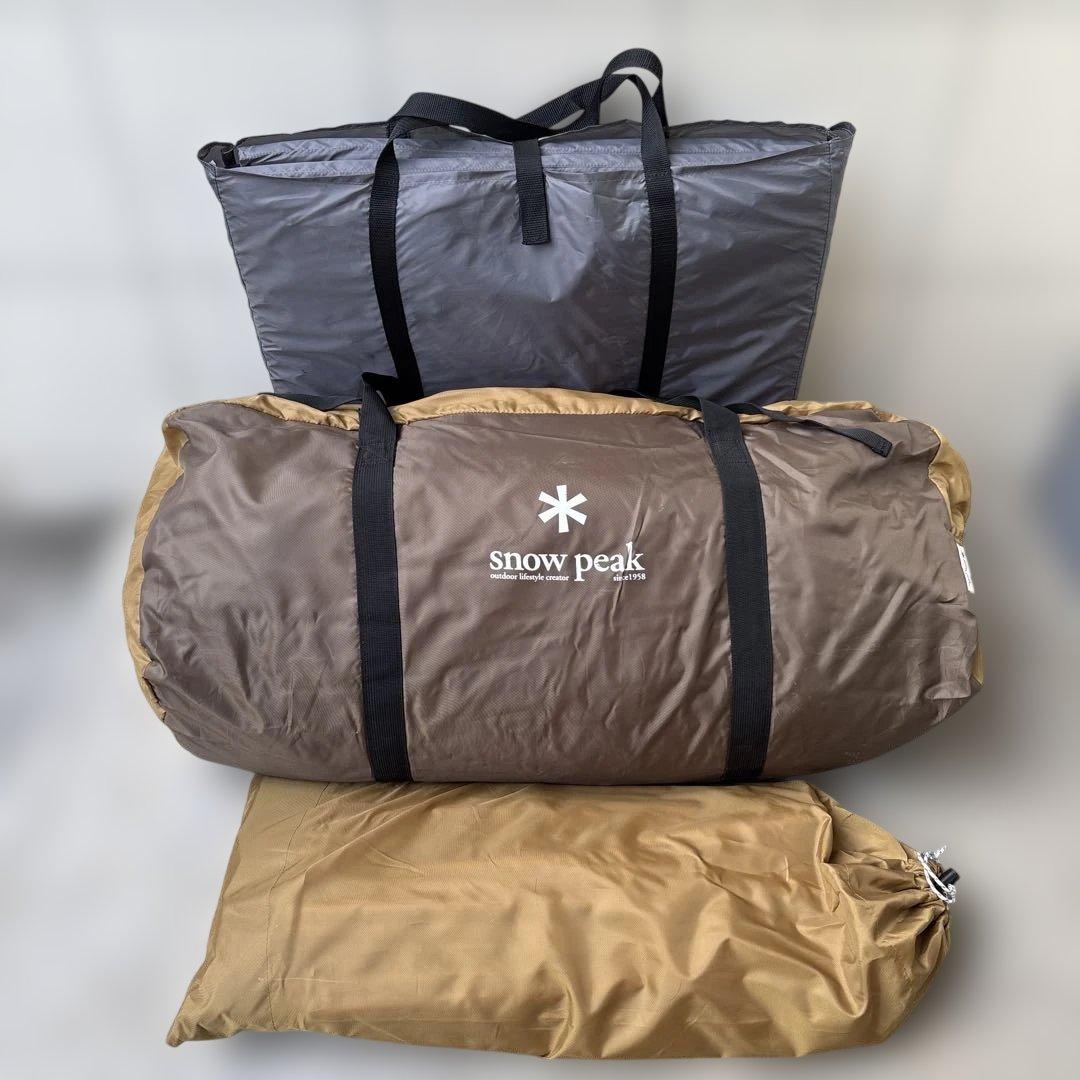 Linuxスノーピークエントリー2ルームエルフィールドセット