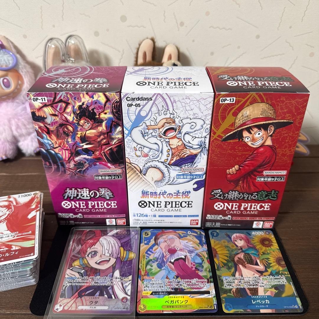 新時代の主役、神速の拳、受け継がれる意志　テープ付きBOX おまけSR50枚以上