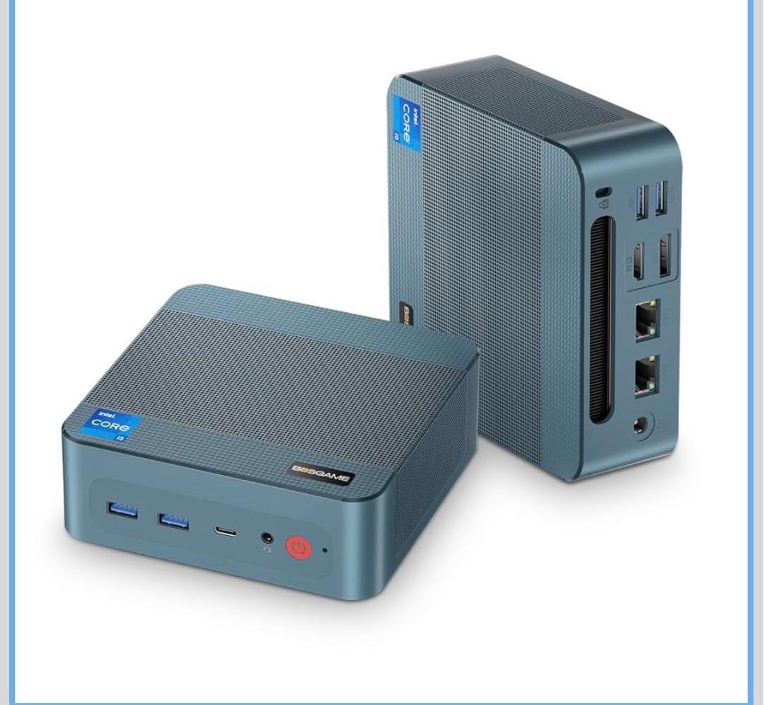 値下げ中！インテル ミニPC i5 12600H BOSGAME P2 Lite