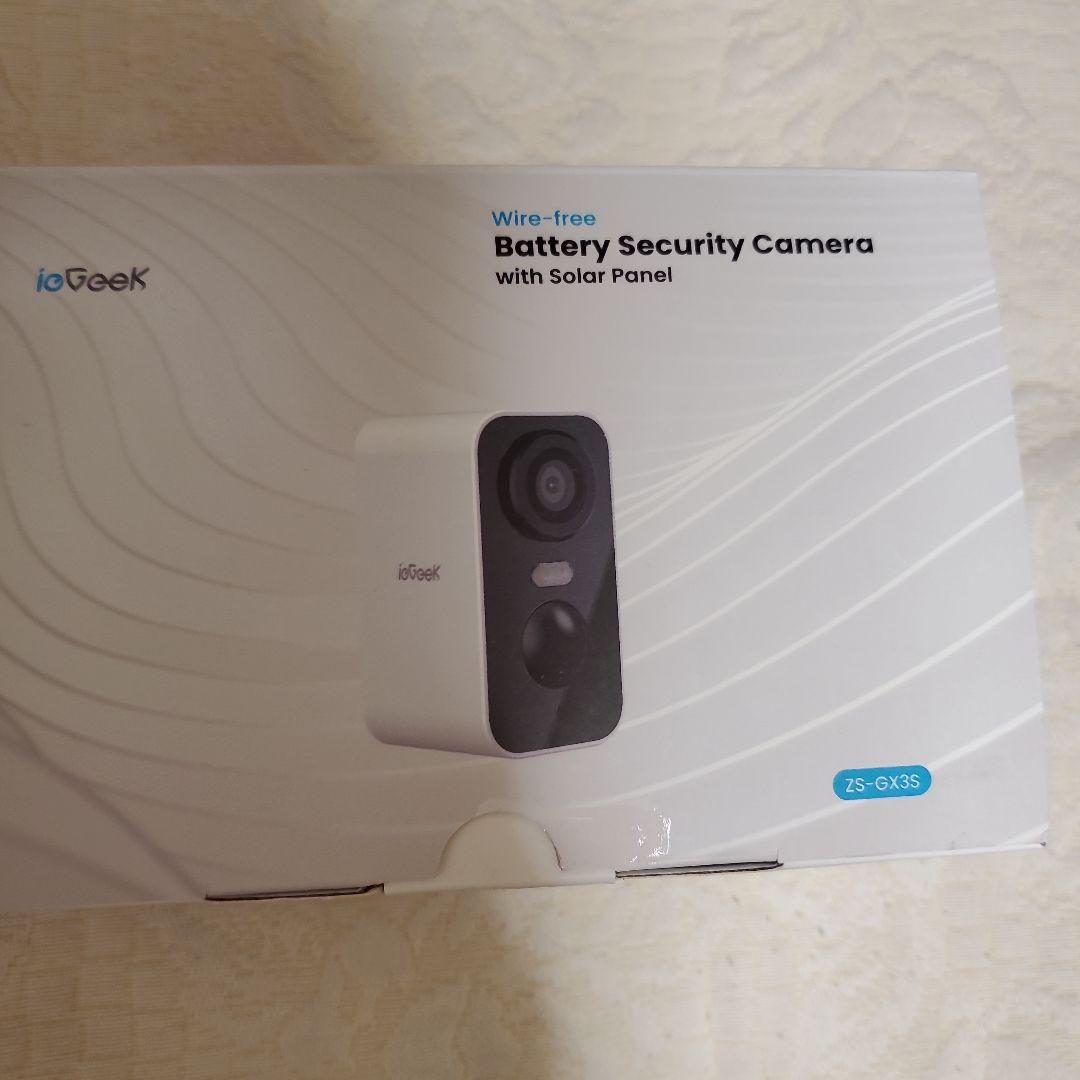 iGeek ワイヤレスバッテリーセキュリティ防犯カメラ 2S-GX35