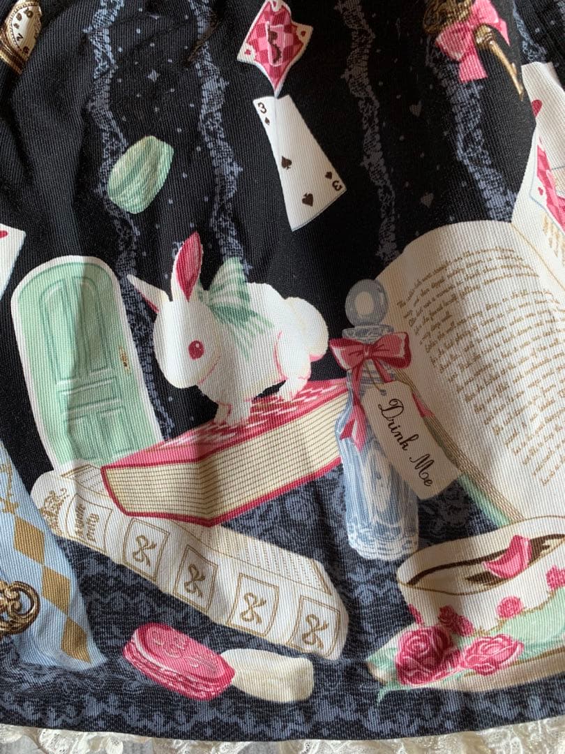 ワンダーストーリー スカート アンジェリックプリティ 不思議の国のアリス プラス