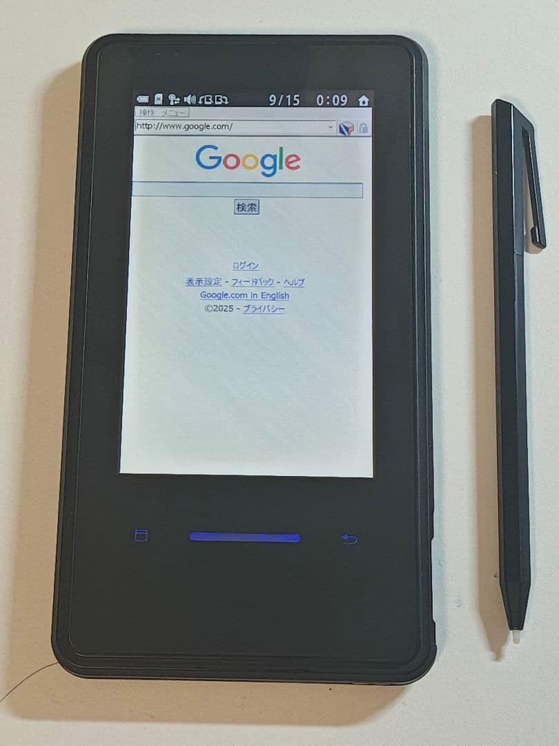 【珍品】東芝 WS026T WILLCOM NS 稼働しました