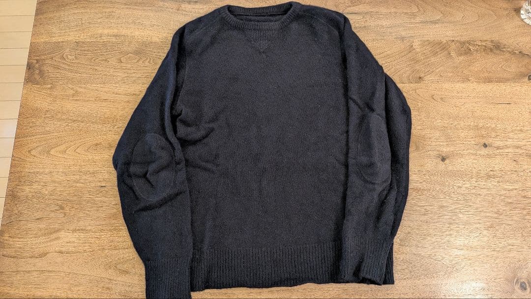 【美品タグ付】YINDIGO AM カシミヤ×ブルーフォックス ネイビー