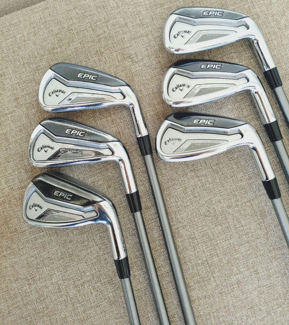Callaway EPIC 6本 Steel Fiber fc 90cw f4