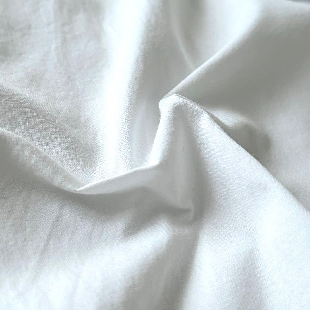 ATON 2023AW レギュラーカラーシャツ ホワイト サイズM 04 大きめ