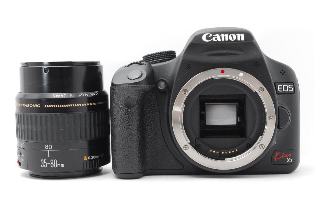 【使用感少美品】Canon Kiss X3　スマホ転送　動画撮影OK　入門機