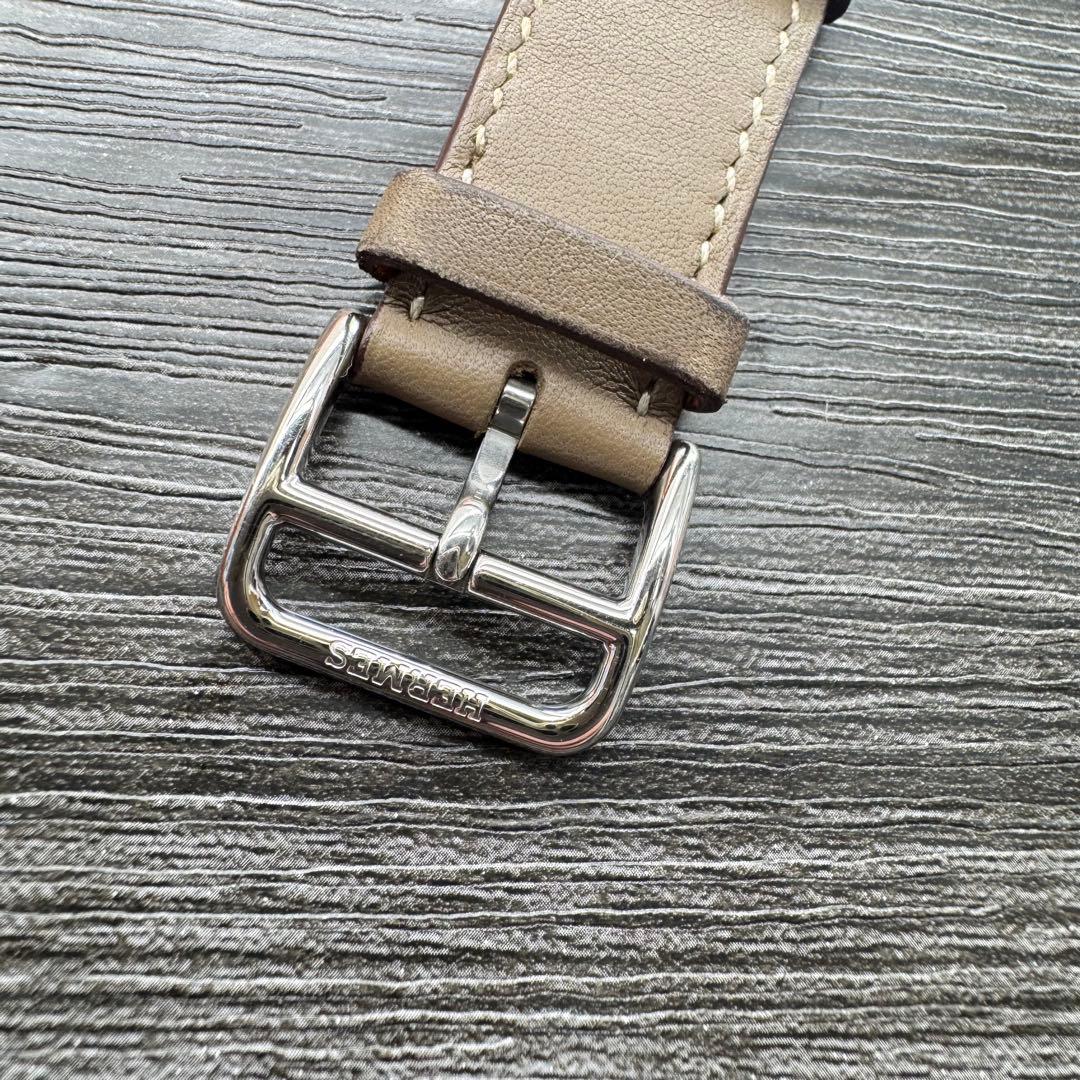 2874 Apple Watch エルメス　エトゥープ　ドゥブルトゥール　二重
