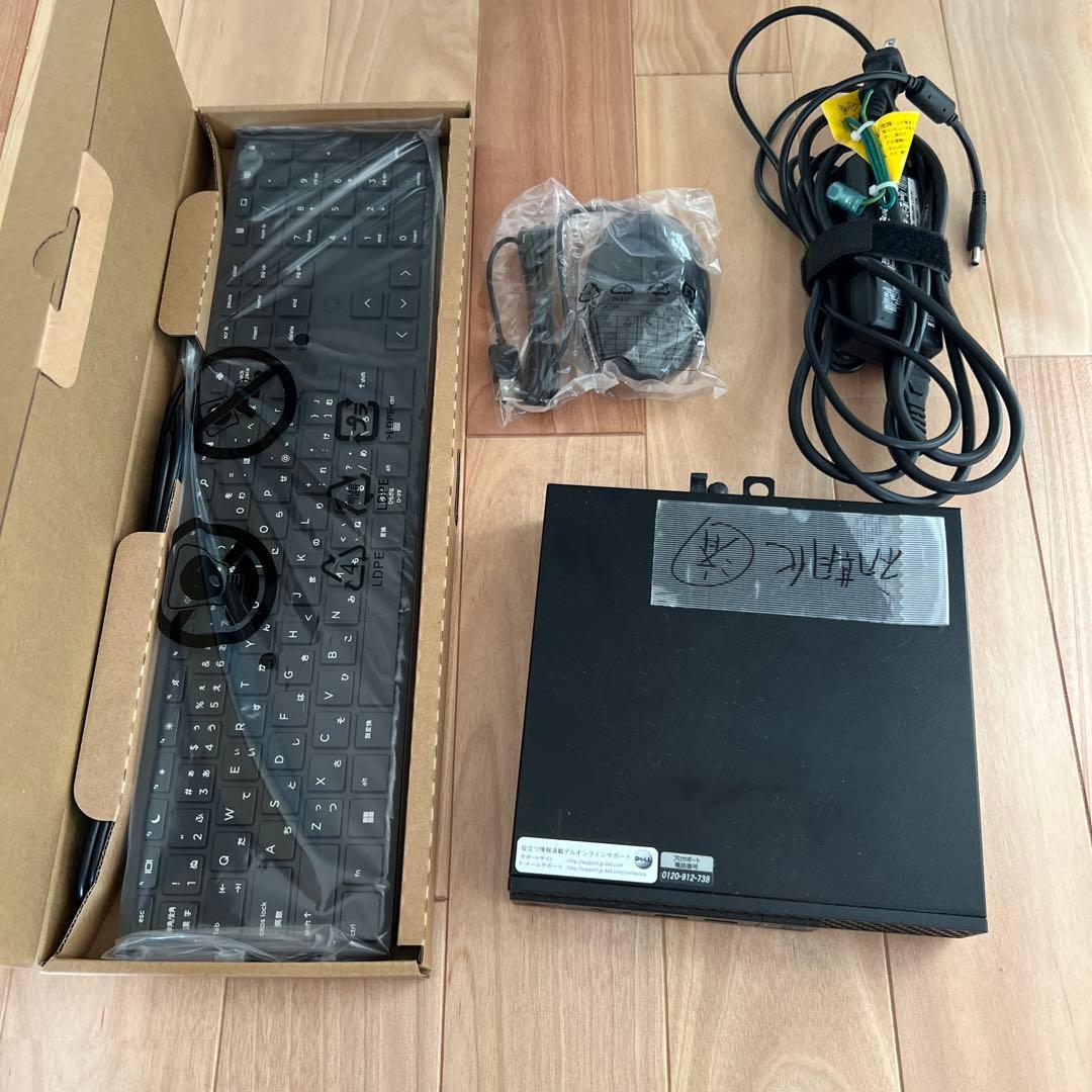 Dell OptiPlex 3060 本体とキーボード他