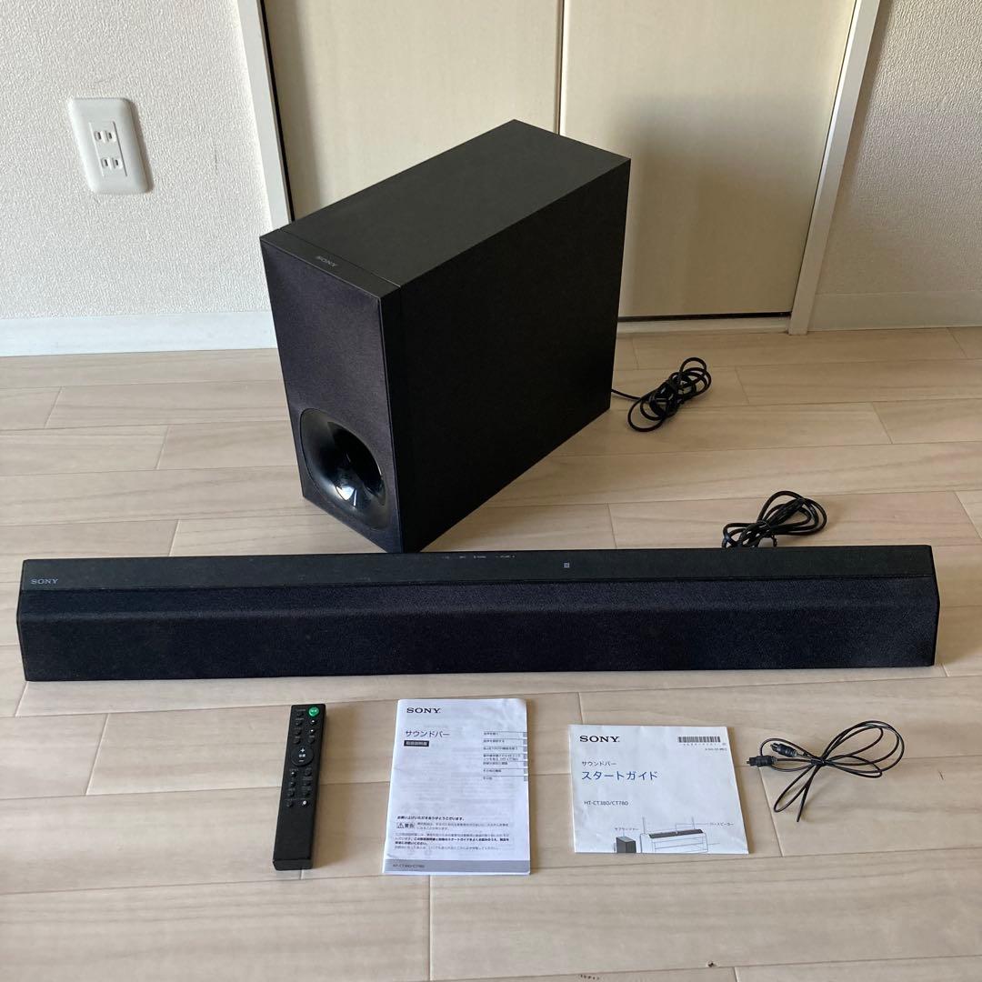 SONY サウンドバー サブウーファー セット　HT-CT380 リモコン