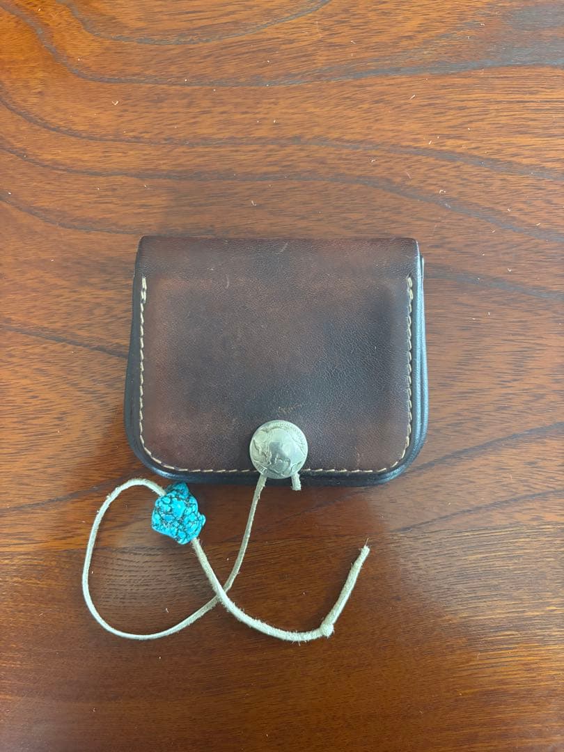 ゴローズ　角形小銭入れ　マチなし　goro's