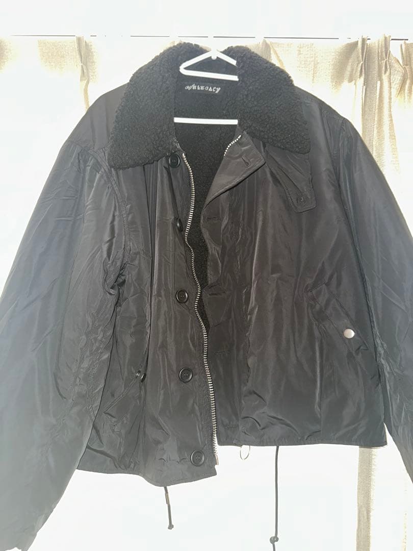 あ*ち様 Ourlegacy グリズリージャケット BLACK 46