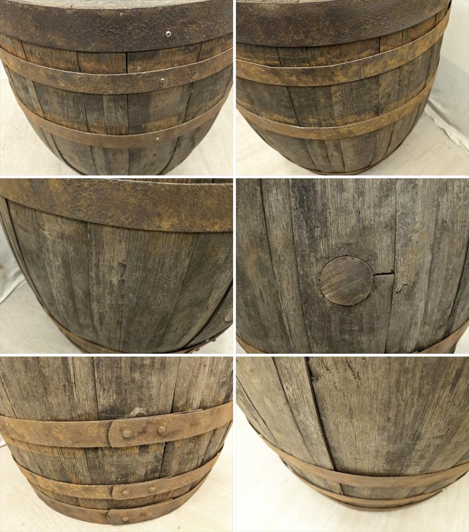 樽　タル　バレルテーブル　カウンターテーブル　立ち呑み　バー　カフェ　空樽　C