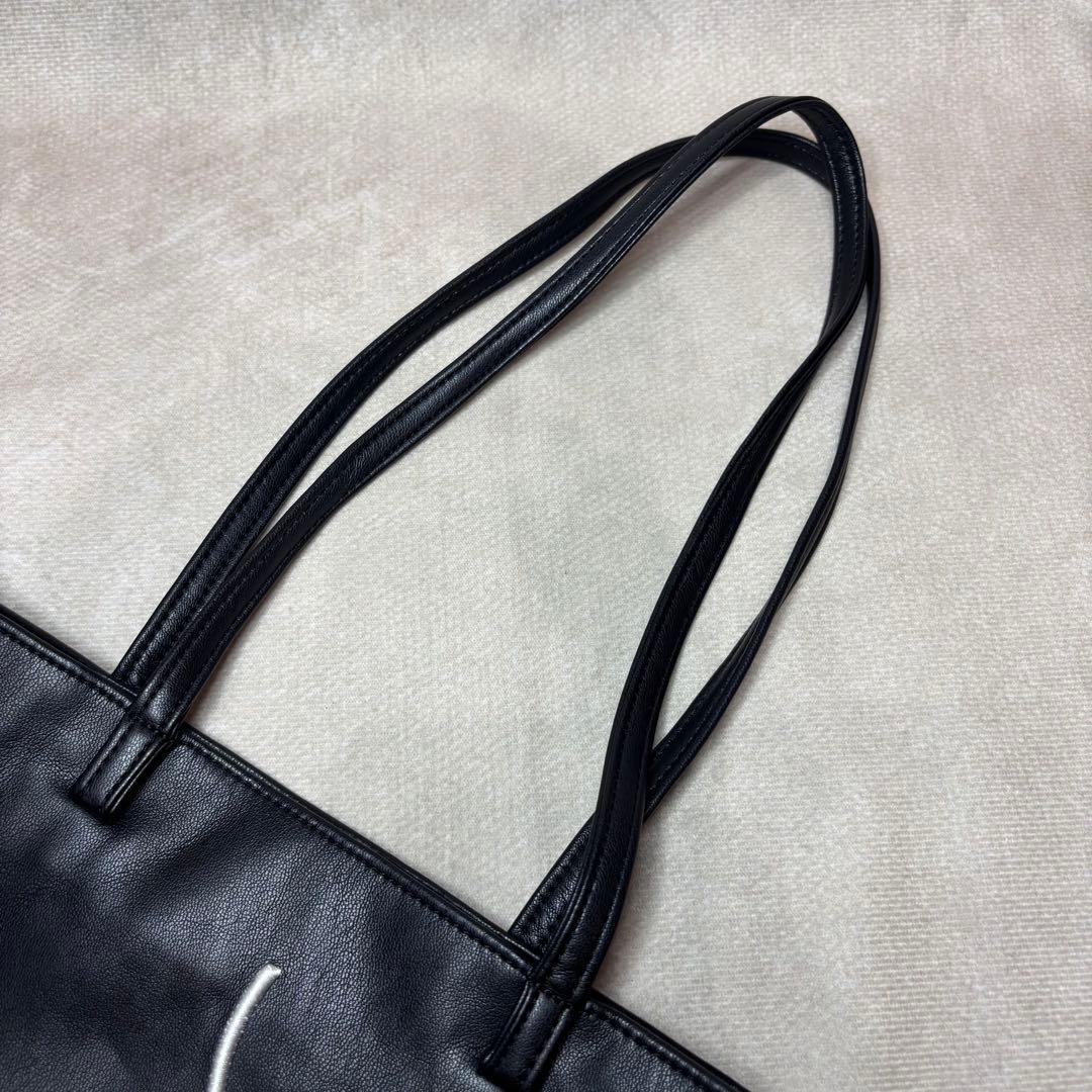 Tanaka Daisuke アッキガイ レザーバッグ トートバッグ ブラック