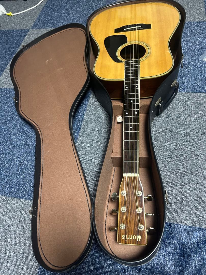 【経年美品】Morris アコースティックギター made in Japan