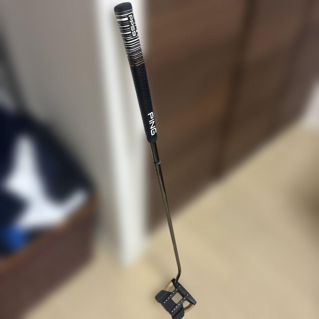 春*冬様 PING HEPPLER TOMCAT 14 パター ゴールド/ブラッ