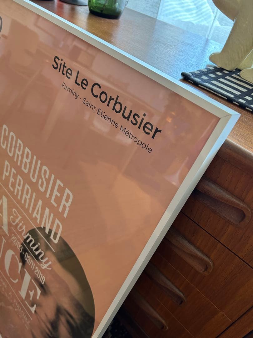 ポスター　コルビジェ　ペリアン　ACTUS IDEE アート　ポストモダン