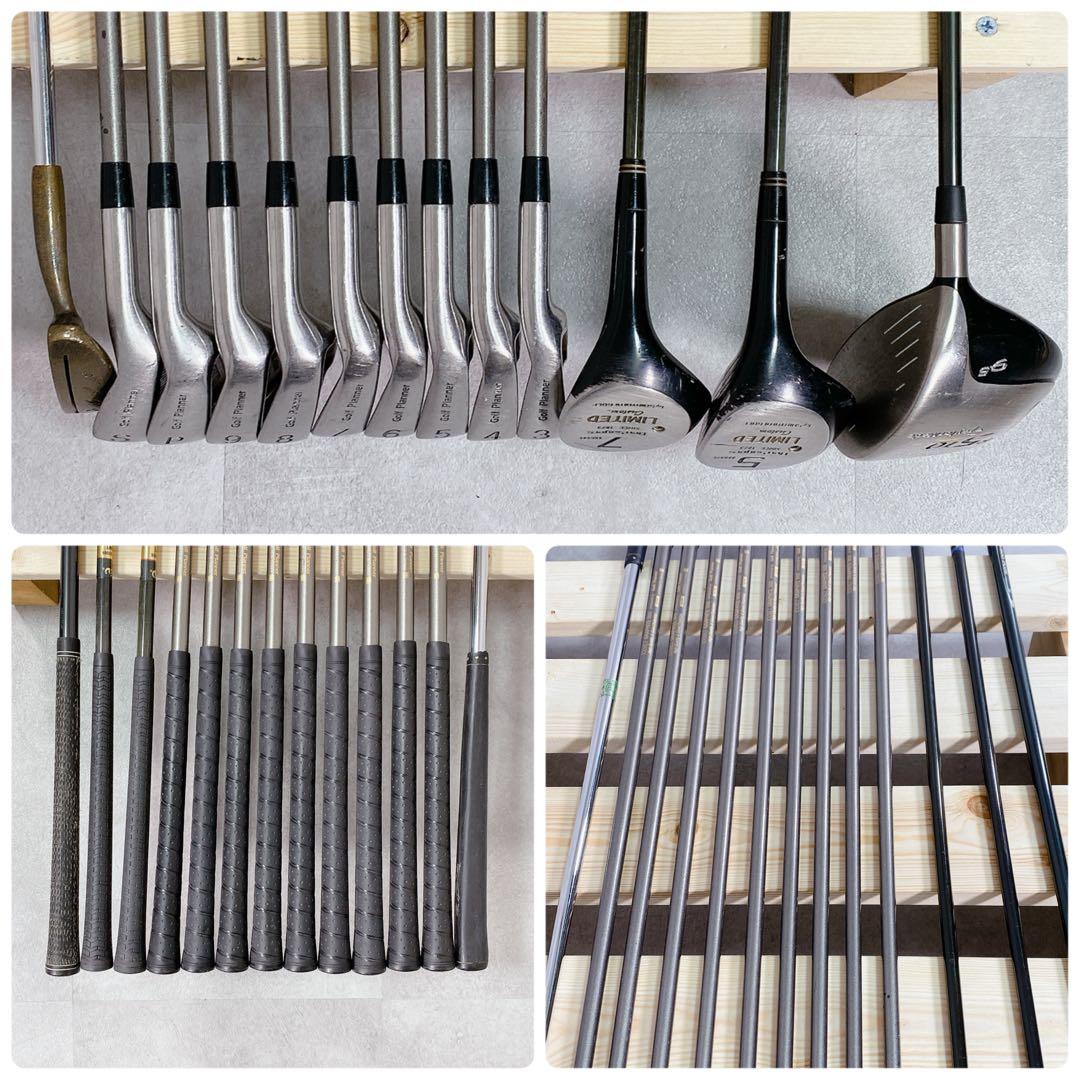 T176 テーラーメイド 他 ゴルフクラブ メンズ フルセット 白 初心者 練習