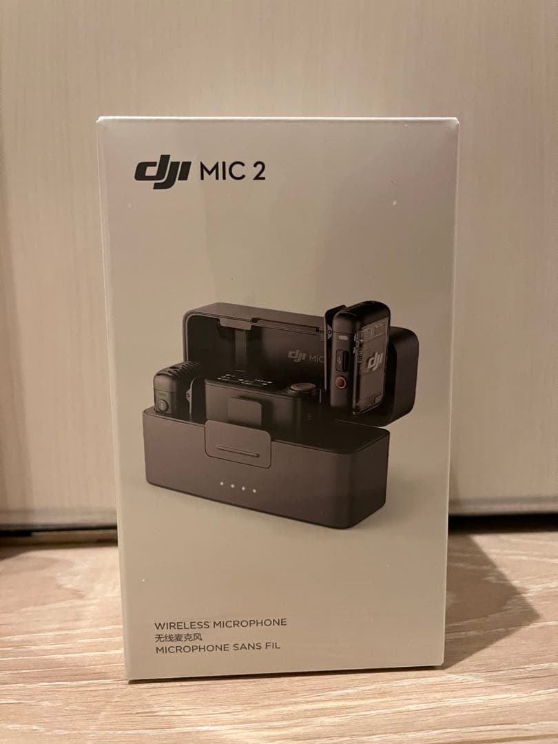新品DJI MIC 2 ワイヤレスマイクロフォン