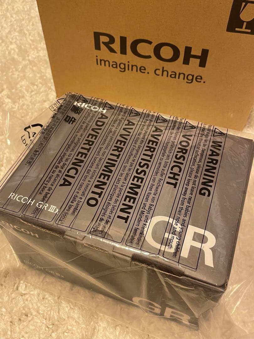 新品未開封｜RICOH GR IIIx｜2026年1月購入｜メーカー3年保証付き