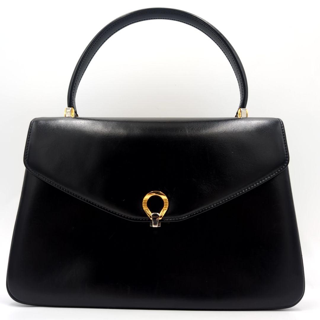 美品✨️ ワコウ 銀座和光 ハンドバッグ ブラックフォーマル 冠婚葬祭 自立