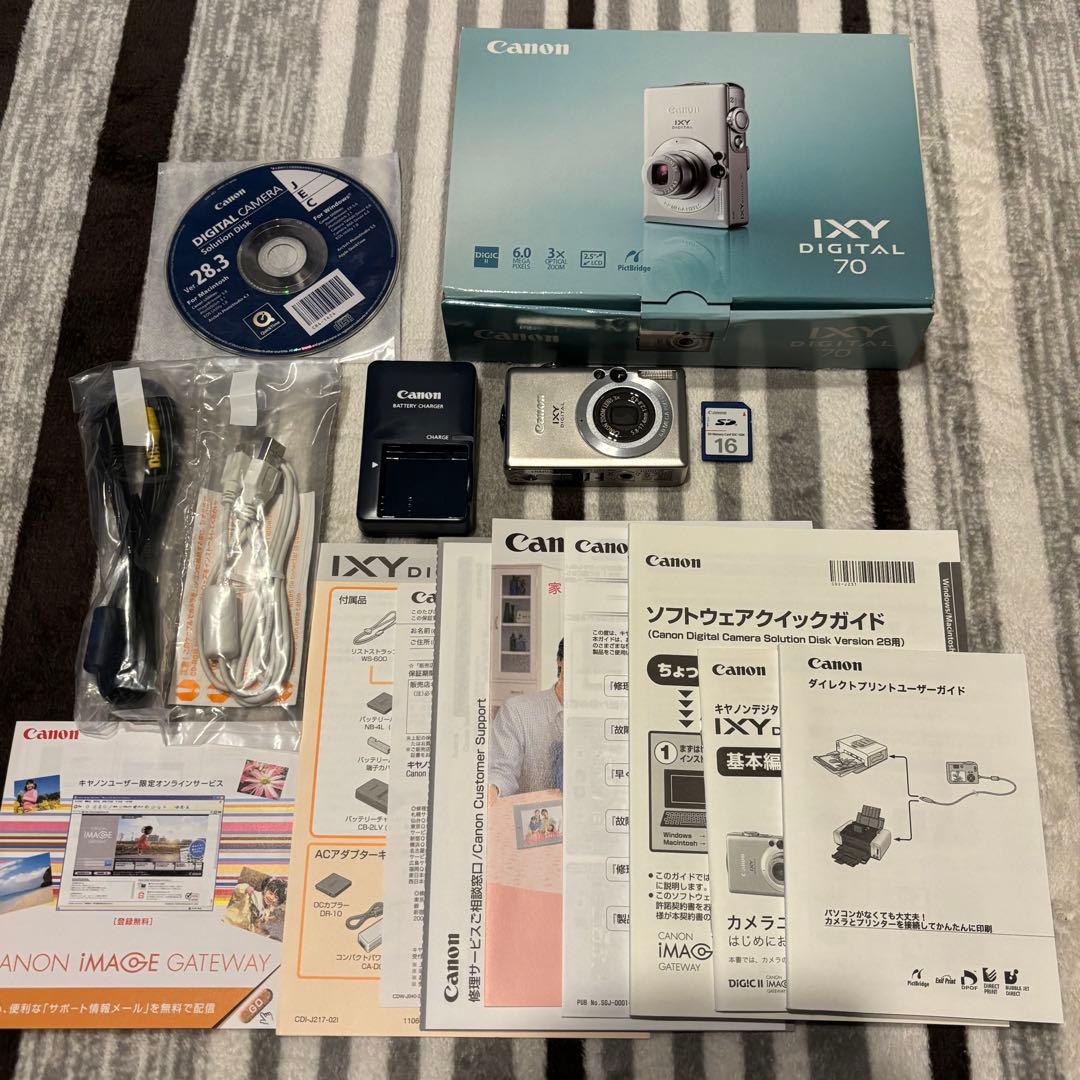 Canon IXY DIGITAL 70 コンパクトデジタルカメラ キャノン