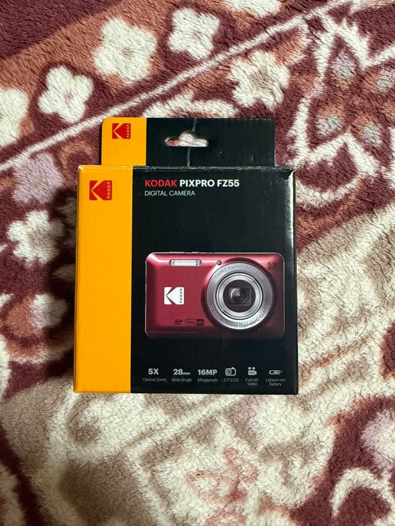 デジタルカメラ Kodak Pixpro FZ55 RED