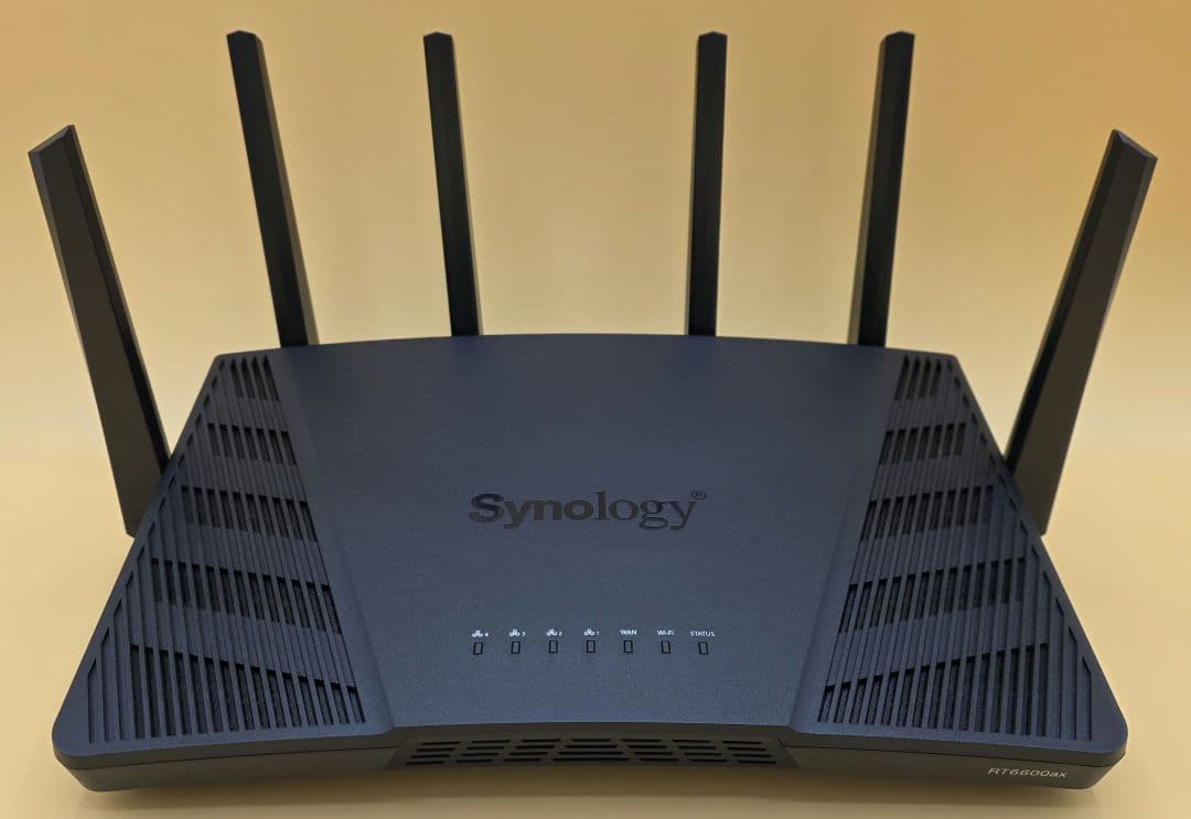 Synology RT6600ax トライバンドWi-Fi 6ルーター ③
