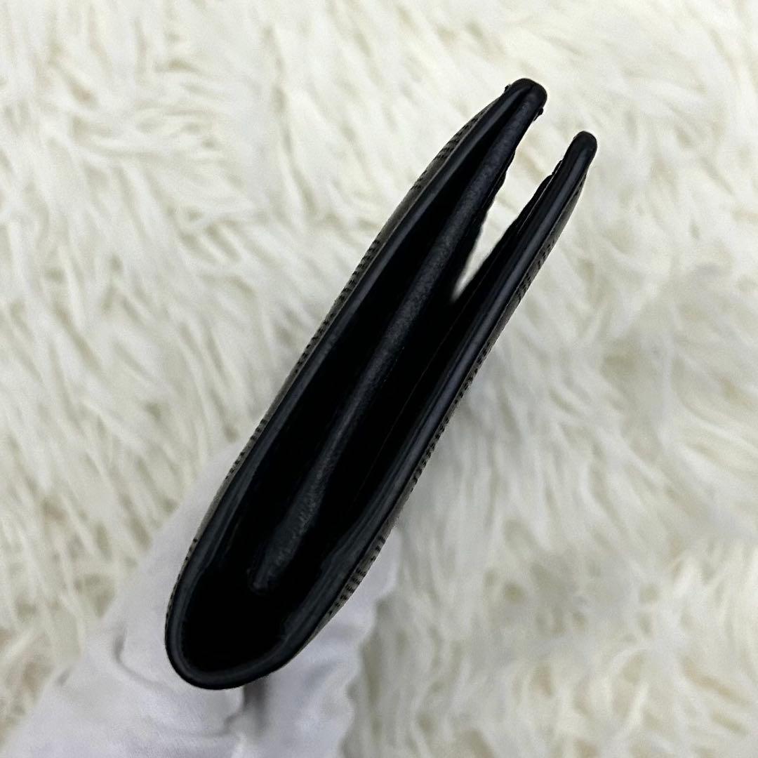 【美品】ChristianDior トロッター レザー 二つ折り 長財布