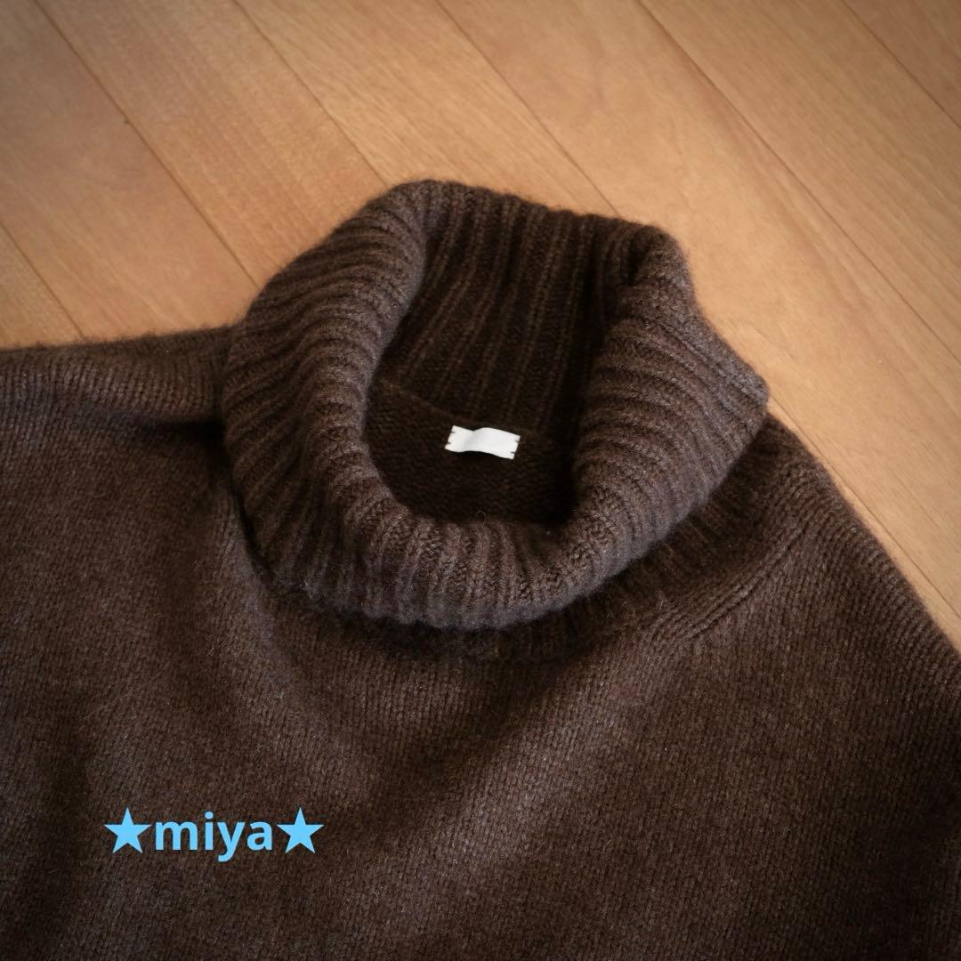 トップス SEEALL / EXTRA OVER HIGH NECK SWEATER