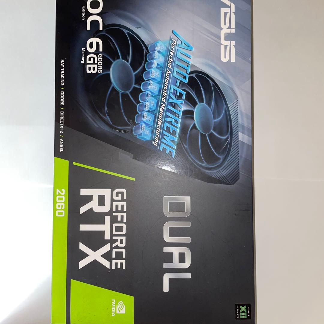 グラフィックボード・グラボ・ビデオカード ASUS GEFORCE RTX 2060 DUAL OC 6GB