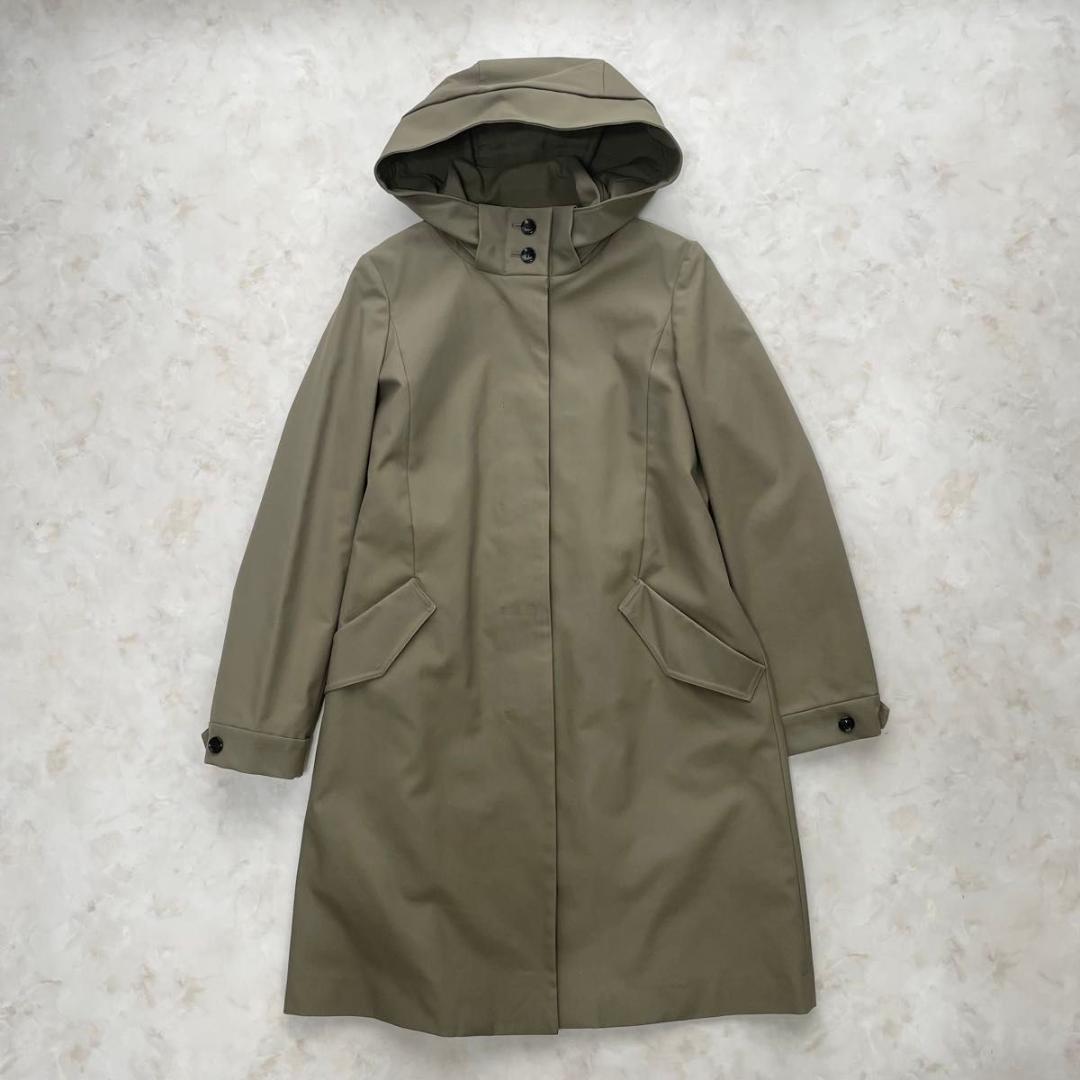 極美品　アンタイトル　撥水　中綿ライナー付き2WAY スタンドフーデットコート