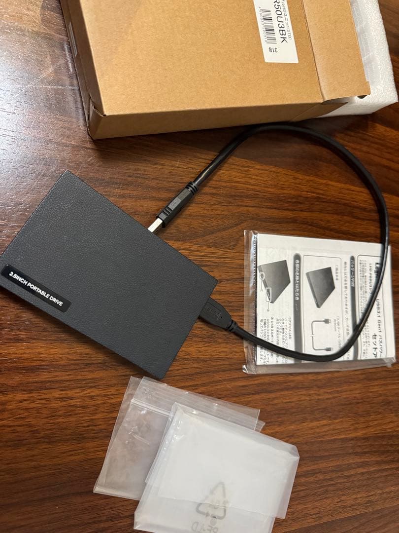 は*3様 Logitec LHD-PBR50U3BK 5TB 外付けハードディス