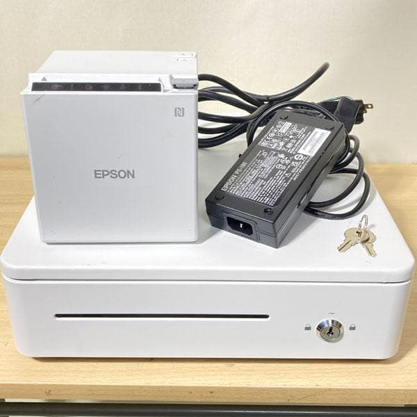 EPSON TM-m30II-H レシートプリンター ドロアー付き MJD36M